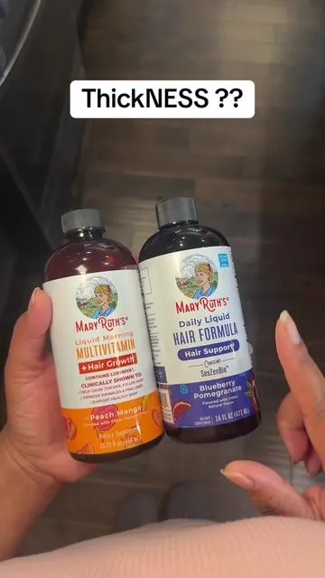 Looking for a Daily Routine That Supports Your Hair From the Inside and the Outside? This MaryRuth’s bundle pairs the Good Morning Multivitamin Plus Hair Growth with the Daily Hair Formula — a duo that makes staying consistent with your hair journey feel simple. The multivitamin supports your overall nourishment, while the Daily Hair Formula gives your scalp and strands gentle daily support, especially if you’re working toward a fuller-looking, thicker-feeling routine. It’s an easy habit to fit into your morning, and perfect for busy seasons when you still want your hair to feel cared for. 💕 #SuperBrandDayBFCM #MaryRuths #HairGrowthSupport #DailyHairFormula #tiktokshopcybermonday 