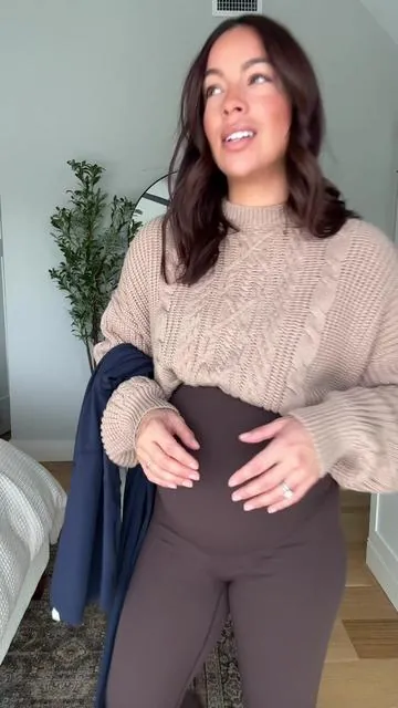 #legggings #maternityfashion #pregnancyfashion #maternityclothes #tiktokshopcreatorpicks @Momanda.Official 