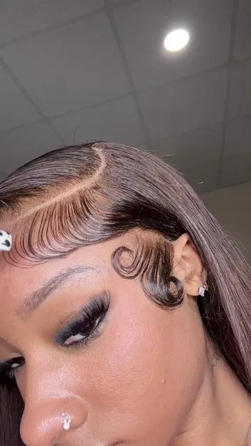 Can’t go wrong with a good edge tut! 😍 Wig from @Pizazz Hair Shop @Pizazzhairstore #edgestutorial #fyp #tiktokshop #brownwig #frontalwig 