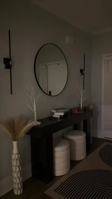 Wanted sconces to brighten up my entry way and i love them so much. #WallSconces #RechargeableWallSconces #entrywaydecor #entrywayideas 