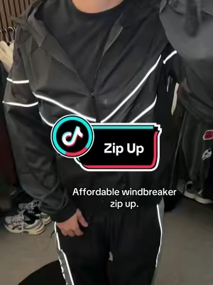 Its soo tuff… #zipup #windbreaker #reflective #affordable 