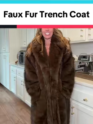 Replying to @✨🌸 Chelle 🌸✨  I agree this faux fur coat is stunning! So fancy and fun! Glamours & Warm!  #fauxfurcoat #fauxfur #coat #womensfashion #winterfashion 