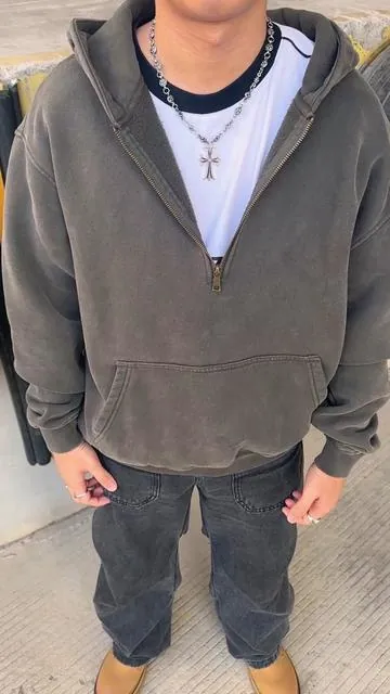 cozy season, we’re so back 🧥 #outfitideas #mensfashion #hoodie #faiable 