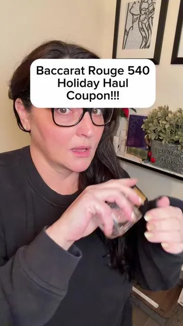 Holy schnikeys- @QVC, Inc has Baccarat Rouge 540!! And my account is showing a #holidayhaulcreatorpicks coupon for 15% off! I’ve never been able to buy this perfume so cheap!! Merry Christmas to me! #baccaratrouge540 #bougieperfume #christmasgiftsforher #christmasgiftideas 