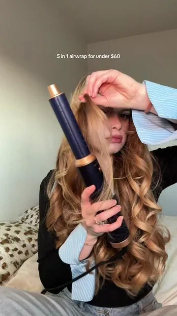 If you’re wanting an affordable and reliable airwrap this is it #5in1 #5in1hairstyler #airwrap #airstyle #atopskins @ATOPSKINS.US 
