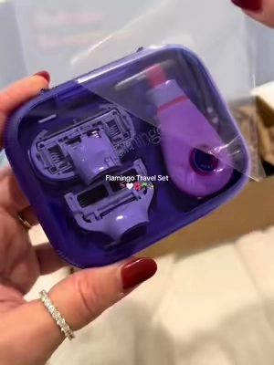 Perfect Travel Set ✨ #flamingoshavekit #travelmusthaves #razor 