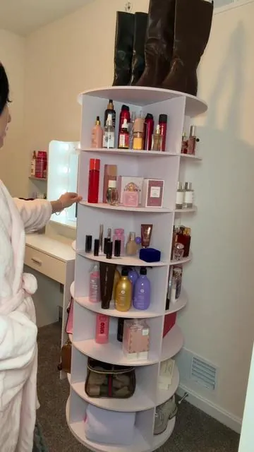 El organizador giratorio que todas necesitamos 😍😍hoy se encuentracon un super descuento y envio gratis pero puede variar en cualquier momento sin previo aviso 🥹 #tiktokshopholidayhaul #TikTokShopCreatorPicks #zapatera #organizador #organizadorgiratorio360 