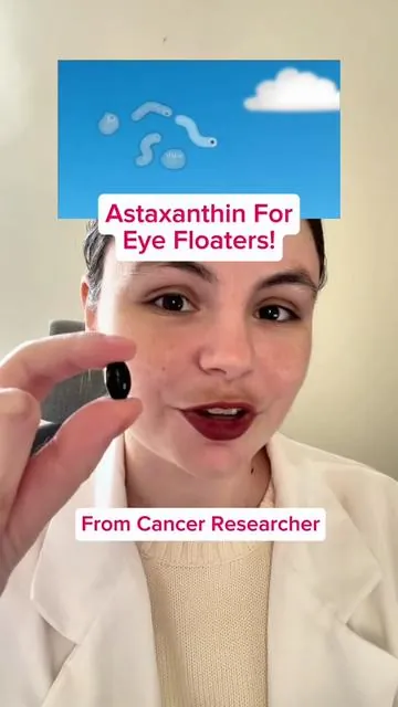 Replying to @Megalith astaxanthin has amazing benefits for eye health, not just antiaging! #astaxanthin #astaxanthinsupplement #antiaging #eyefloaters #tiktokshopcreatorpicks 