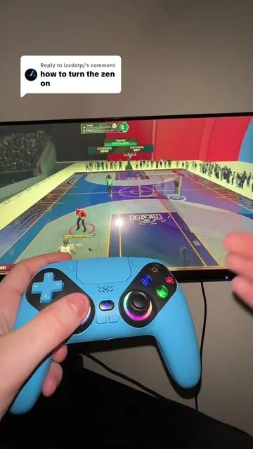 Replying to @izzdatpj this is live gameplay of a theater match in NBA 2K 26 with the viral Zen controller. I provided you with a tutorial on how to set it up when you do purchase this! ❤️💯 #holidayhaul #tiktokshop #holidaydeals #nba2k26 #controller 