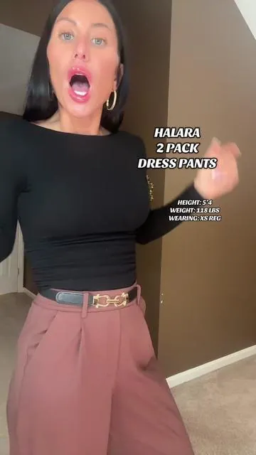 @Halara #dresspants #halaraworkpants #halarapants #widelegpants #workpants 