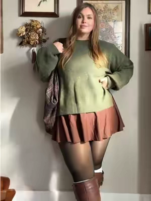 These sweaters are so simple and versatile and just some of my favorites ever. I have it in 3 colors and I’m obsessed.  I sized up to the 2xl for a roomier fit. #sweaterweather #curvyfashion #plussizefashion #midsizefashion #winterfashion 