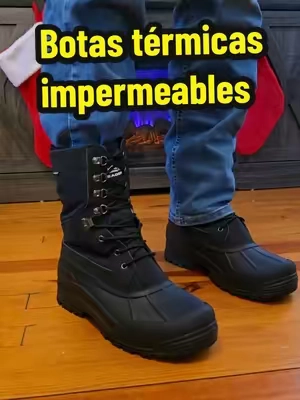 Botas térmicas impermeables para invierno #TikTokShopHolidayHaul #TikTokShopCreatorPicks #winterboots #workshoes #winterfashion 
