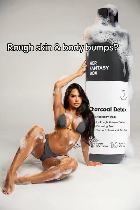 The BEST body wash ever… & it smells like a spa 🧖🏽‍♀️  Charcoal Detox contains activated charcoal to lift away buildup, excess oil, and odor-causing residue from the skin, while fine pumice gently smooths away rough, dead skin for a cleaner, more polished feel. Tea tree adds a fresh, purifying touch that leaves skin feeling refreshed and balanced…never tight or stripped. The results are amazing. #bodywash #bodycareroutine #tiktokshopholidayhaul  
