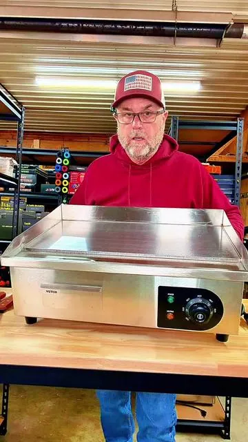 VEVOR Commercial Electric Griddle #griddle #electricgriddle #vevor #tiktokshopholidayhaul #tiktokshopcreatorpicks @VEVOR Store 