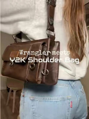 Y2K meets western Wrangler shoulder bag! I love all the little turquoise charms on this bag! So many compartments for all your essentials! Such a cute and trendy bag! Comes in lots of colors. FREE SHIPPING. Sample provided by @Rustic Charm Bootic #wranglerpurse #wranglerbag #shoulderbag #westernstyle #y2kaesthetic 