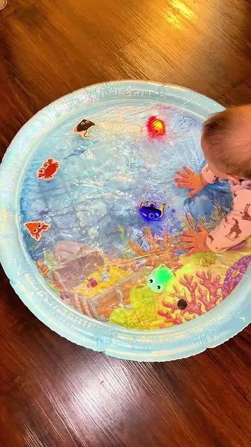 POV: You found your little ones favorite tummy time activity. #TummyTime #BabyToy 