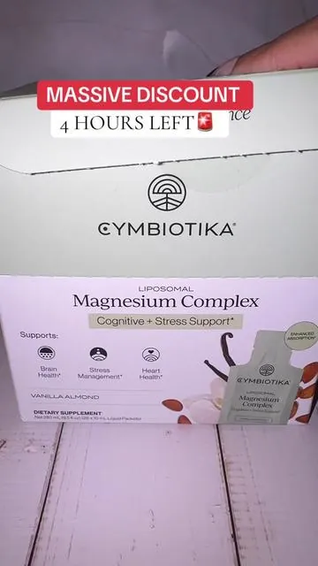 #cymbiotika #cymbiotikamagnesium #magnesium #magnesiumbenefits  Disclaimer: Final price, shipping costs, coupons, and discounts may Vary and are subject to change at any time. Offers shown in this video may not reflect the most current pricing. Always refer to the official TikTok Shop product listing for accurate and up-to-date information before purchasing. Video posted on 12/14/2025