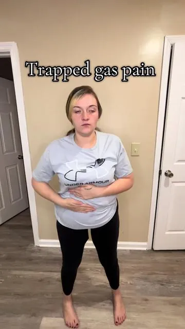 Trapped gas pain — horrific pain I would wish on anyone. If you suffer with trapped gas pain or tummy issues, it may be time to work on your gut with Flora biome, a liquid probiotic, prebiotic and postbiotic. #trappedgaspain #tiktokshopholidayhaul #florabiome#triquetrahealth #guthealth 