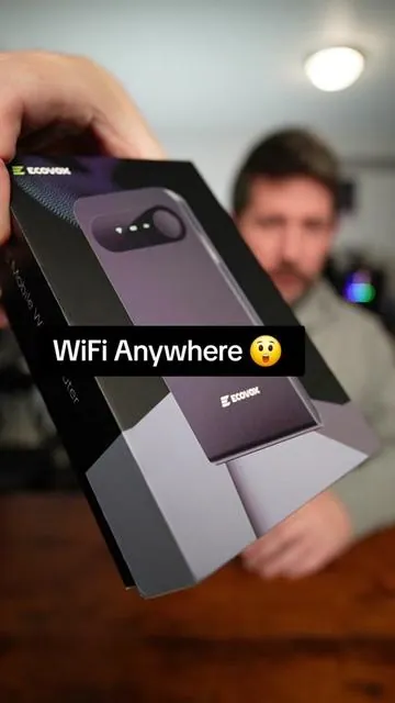 This Ecovox portable WiFi hotspot gives you a simple way to stay connected while traveling, working remotely, or on the road. Compact, easy to use, and designed to connect multiple devices wherever you go. #PortableWiFi #TravelTech #StayConnected #MobileInternet #techessentials 