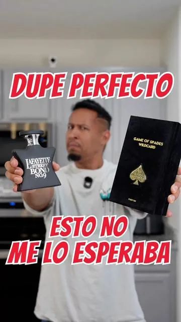 Probando Los Mejores Dupes De Lafayette - Ace Of Spade ♠️ 😱  #probando #perfumes #gameofspades #tribeca #newyorknights