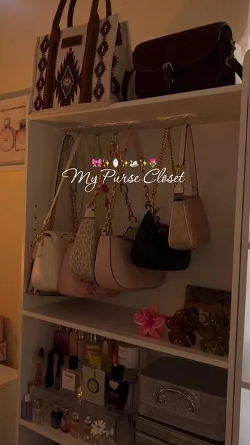 #pursecloset #purseorganization #shelfforbag #tiktokshopholidayhaul #tiktokshopcreatorpicks 