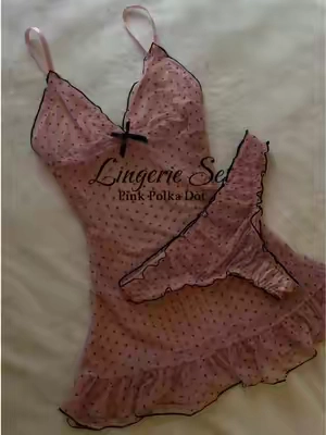 The prettiest babydoll set 🖤 #Pajamas #LingerieSet #PajamaSet #Babydoll #NightWear 