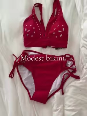 LOVE this bathing suit! Not too skimpy for this 40 year old mom #bikini #bathingsuit #swimsuit 