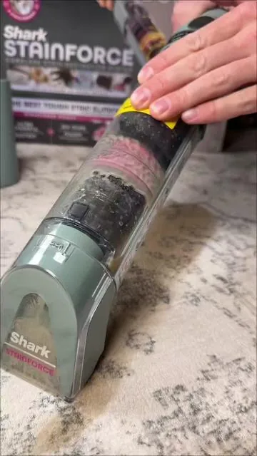 You don’t need one of those big carpet cleaners.. the extra $40 off this Shark StainForce is only for a limited time #sharkstainforce #carpetcleaning #carpetcleaner #stainremover #cleaning 