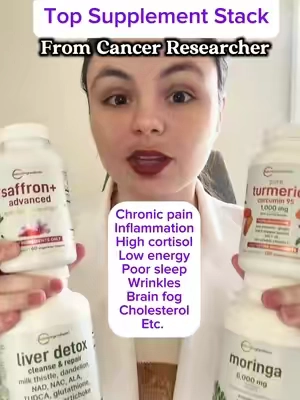 This bundle contains saffron, liver detox, turmeric, and moringa for a wide range of holistic benefits! #moringa #liverdetox #turmeric #saffron #holistichealth #tiktokshopcreatorpicks #supplementsforwomen