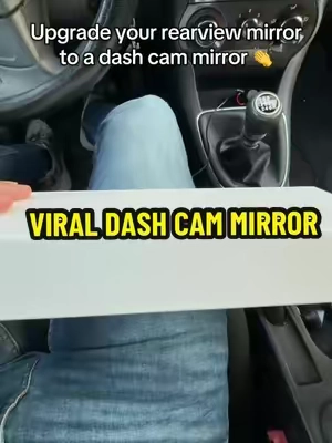 Insurance companies hate these!  #dashcam #rearviewmirror #backupcamera #caraccessories #carproducts 
