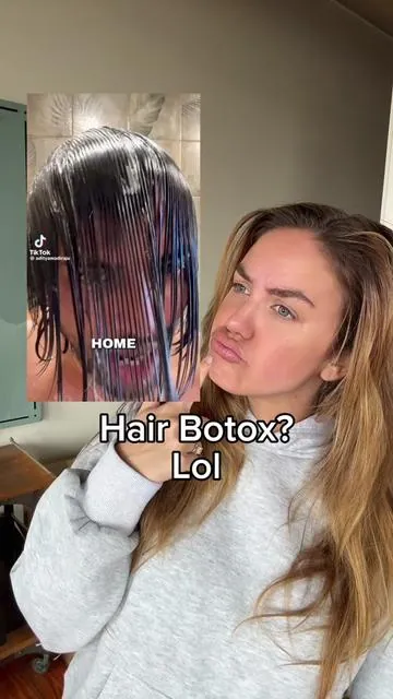 Like a salon gloss treatment from home! 🤯 @IGK Hair #hairtreatment #shinyhair #deepconditioning #hairtok #hairtransformation 
