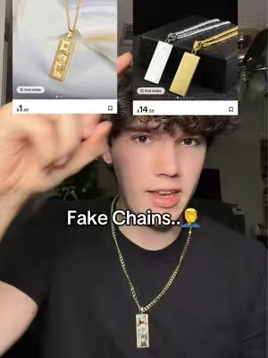 Green neck chains  #gold #goldnecklace #chain #menschains #goldchain 