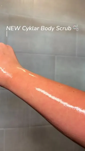 New Cyklar Lactic Acid Foaming Body Polish ✨ #truly2mae #showertok #cyklar #exfoliation #tiktokshopcreatorpicks 