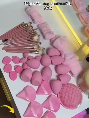 49pcs Makeup Brushes Kit, Mult#makeup #brochas #regalo #maquillaje #set 