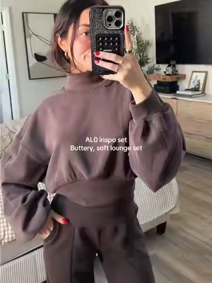 I’m shocked at the quality !!!!! Al0 inspo, buttery soft #alo #lululemon #loungeset #loungewear @Glowmode #glowmode 