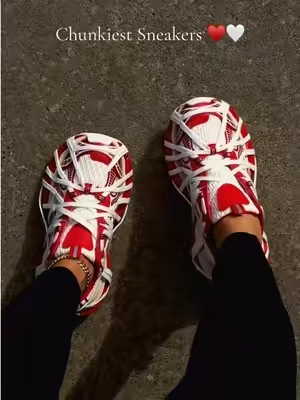 The chunkiest!!! #chunkysneakers #sneakers #sneakeraddict #womensneakers #tiktokshopcreatorpicks 