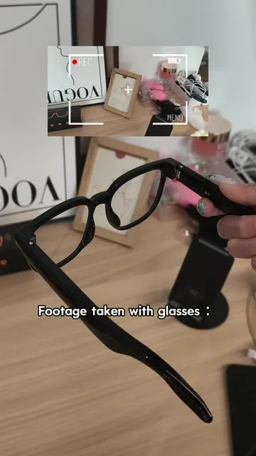 These are the best glasses I have ever used 😍😍#smartglasses #tiktok #fashionglasses #techgadgets #tiktokshop #aitiktokshop #fyp #fashion #tiktokmademebuyit #glasses #fashiontiktoks #aiglasses 