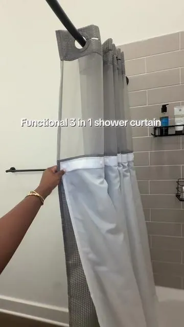 sorry I can’t stand those hooks on regular curtains 😭🤣 #showertiktok 