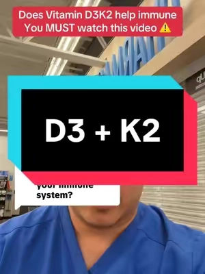 Replying to @Craig Linna here’s my thoughts on Vitamin D3 and Vitamin k2. They’re crucial to your immune support and calcium absorption to help with your bones. My recommendation is the one from @Micro Ingredients  Vitamin D3K2 which comes in 300 count so literally this will last you most of 206 Just a quick disclaimer: While I’m a licensed pharmacist, the advice I share here is for general educational purposes only. Always check in with your own doctor or healthcare provider for personal medical advice.  #vitamind #vitamind3 #vitamind3k2 