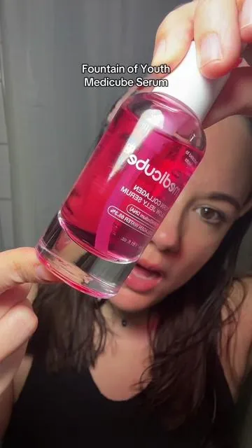 Medicube PDRN Collagen Glow Jelly Serum for hydrated glass skin @medicube global #medicube #medicubesuperbrandday #skincaretiktok #koreanskincare #tiktokshopcreatorpicks 