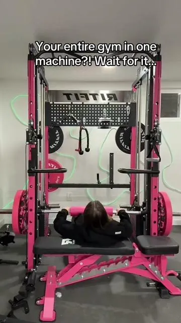 Finally a real home gym solution 😍 #Fitness #ritfit #newyearnewme 