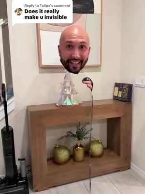 Replying to @Tulips this invisibility cloak is so fun and perfect way to prank someone and it works with the app that comes with it #invisibilitycloak #magic #wowstuff #cooltricks #tiktokshopcreatorpicks 