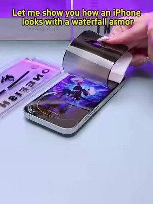 Worried about breaking your phone? Not anymore—with this, you’re covered!#screenprotector #tiktokshop #onefish #fyp 
