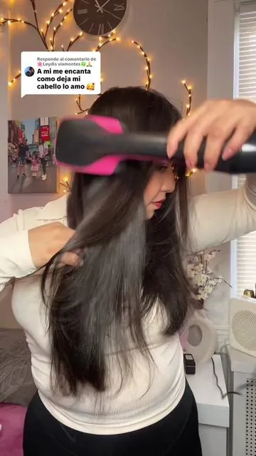 Respuesta a @🌸Leydis viamontes🍀🙏 te ahorra tiempo y dinero y te deja tu cabello hermoso te prometo que vas amar este cepillo secador y alisador #cepilloalisador #hairdryerbrush #fallsale #cepillosecador #cepillo 