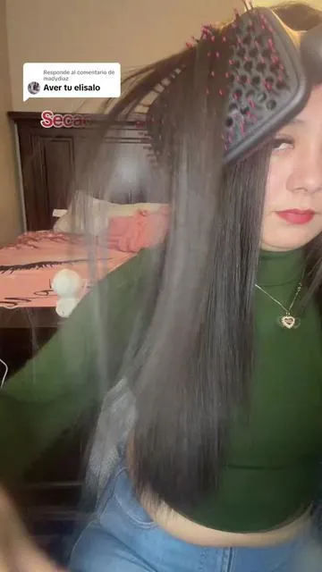 Respuesta a @madydiaz #hairdryerbrush #hairdry #dryhair #hairbrush #protection 