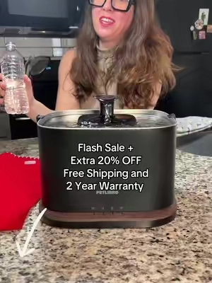 Replying to @DevynsMom30 It’s kind of wild that pet parents are still using water bowls in 2026. The PETLIBRO water fountain offers app control, easy cleaning, and dual filtration to keep water fresh and appealing. Rechargeable or plug-in options depending on your setup. #tiktokshopcreatorpicks #tiktokshopjumpstartsale #newyearnewme 