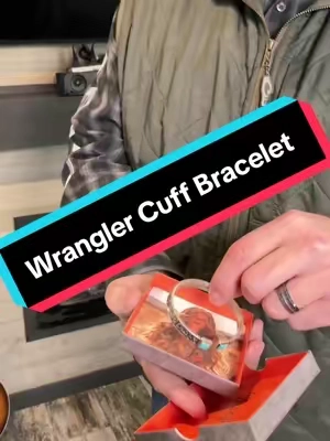 Wrangler cuff bracelet in the most popular color back in stock #wranglerbracelet #westernjewelry #cuffbracelet #wranglerjewelry #braclet @VaquerasOutfitters 