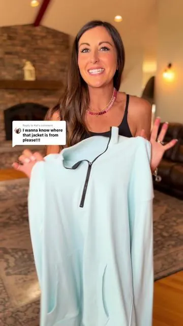 Replying to @Kel  One of my favorite half zips! So soft and cozy and they have the best colors to choose from! @AUSELILY #halfzip #sweatshirt #oversizedsweatshirt #leggingsoutfit #tiktokshopcreatorpicks 