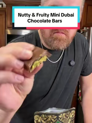 These are by far the best individually wrapped mini Dubai chocolate bars I’ve found! So freaking good! #dubaichocolate #dubaichocolatebar #dubaibar #candy #tiktokshopcreatorpicks 