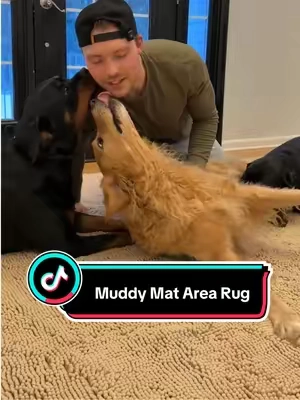 these area rugs by @Muddy Mat will literally change the game for house. 🔥 #cleanfloors #dirtydog #dogaccessories #arearug #tiktokshopcreatorpicks 